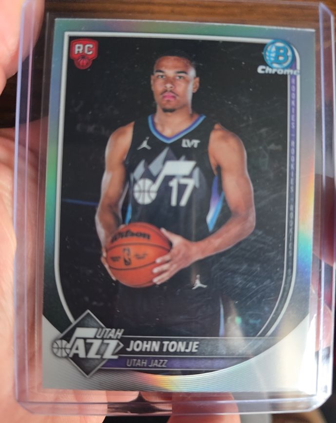 2025 Bowman Chrome #BRR-49 John Tonje — front
