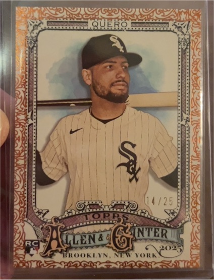 2025 Topps Allen & Ginter #247 Edgar Quero — front