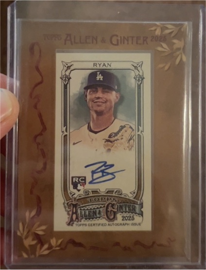 2025 Topps Allen & Ginter #MA-RR River Ryan — front