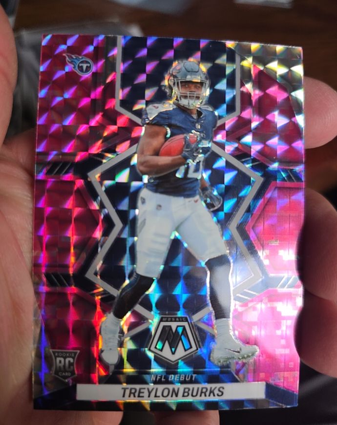 2022 Panini Mosaic #279 Treylon Burks — front