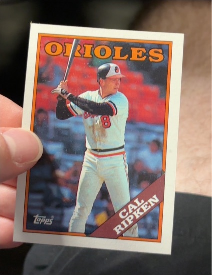 1988 Topps #650 Cal Ripken Jr. — front