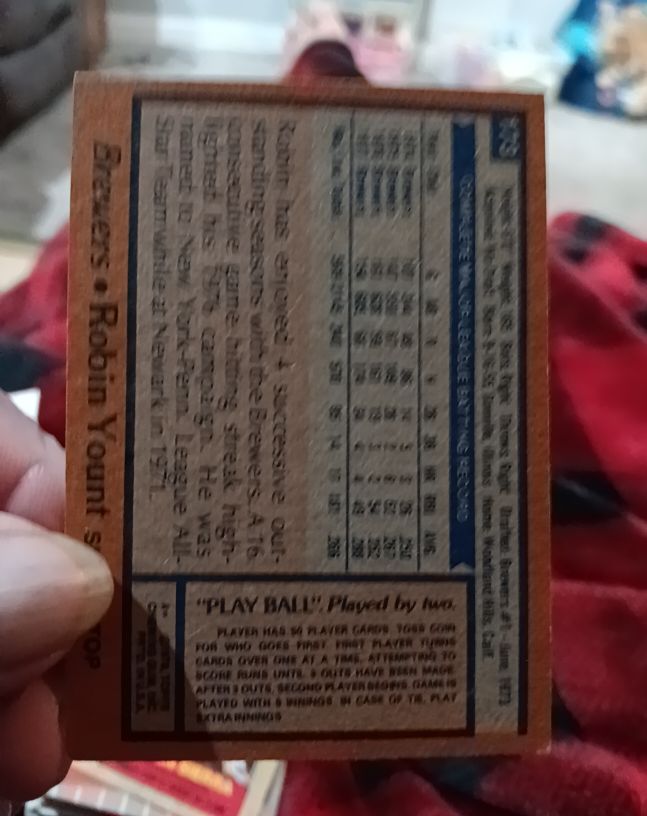 1980 Topps #389 Robin Yount — front