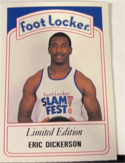 1991 Foot Locker Slam Fest #7 Eric Dickerson — front