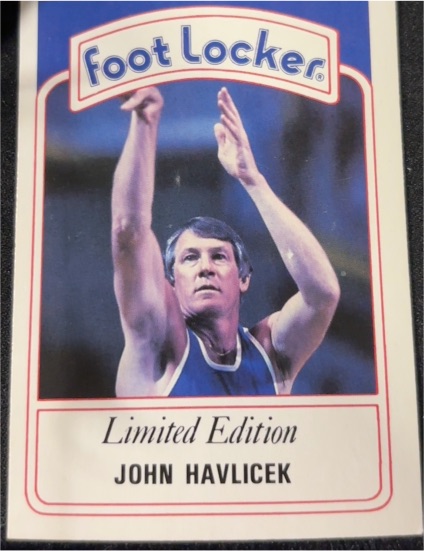 1991 Foot Locker Slam Fest #7 John Havlicek — front