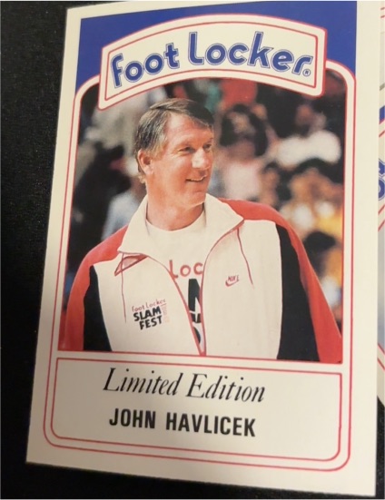 1991 Foot Locker Slam Fest #4 John Havlicek — front