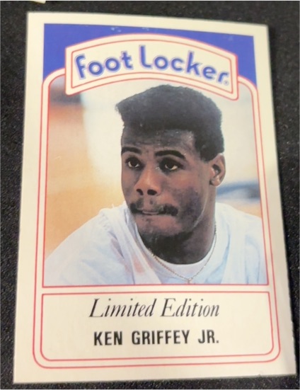 1991 Foot Locker #1 of 10 Ken Griffey Jr. — front