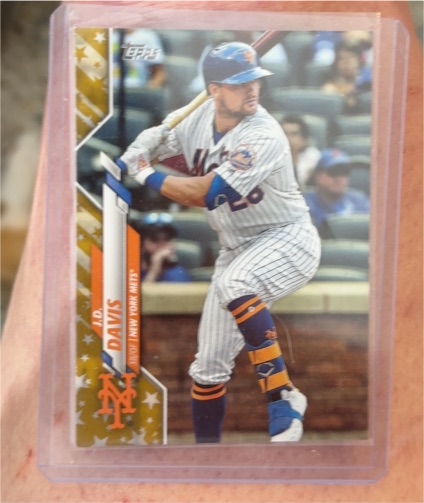 2020 Topps #522 J.D. Davis — front