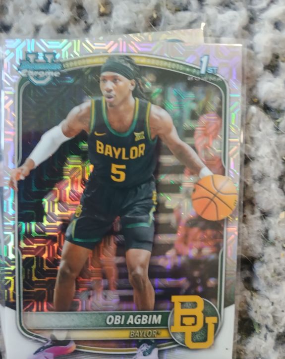 2025-26 Bowman #BCP-9 Obi Agbim — front