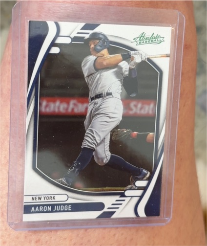 2022 Panini Absolute #15 Aaron Judge — front