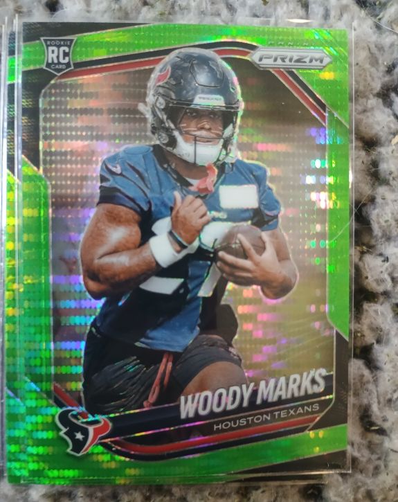 2025 Panini Prizm #395 Woody Marks — front