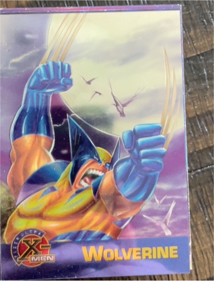 1995 Fleer Ultra X-Men Chromium #13 Wolverine — front
