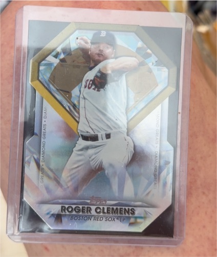 2022 Topps Update Series Diamond Greats Die-Cuts #DGDC-54 Roger Clemens — front