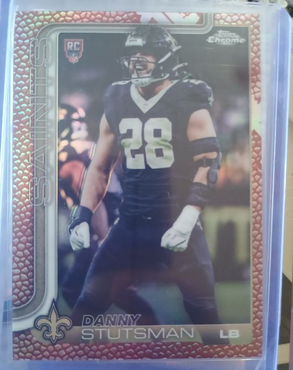 2025 Topps Chrome #373 Danny Stutsman — front