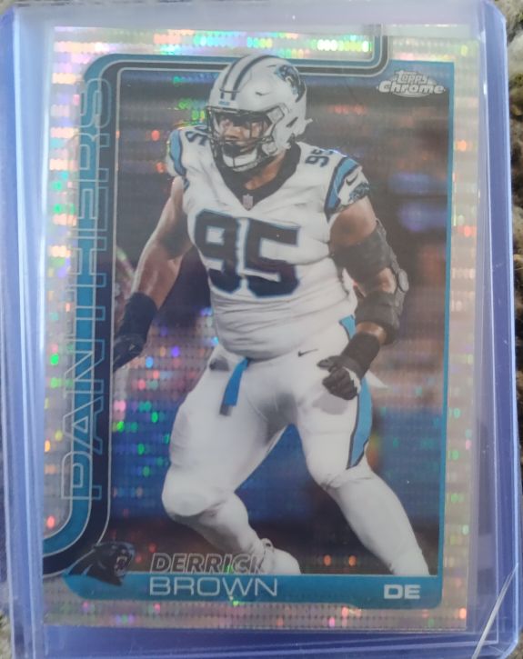 2025 Topps Chrome #47 Derrick Brown — front