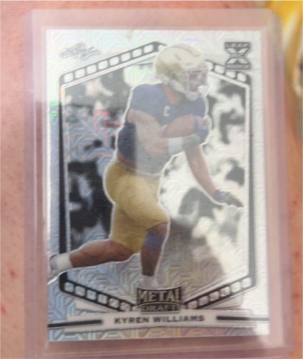 2022 Leaf Metal Draft #B-KW1 Kyren Williams — front
