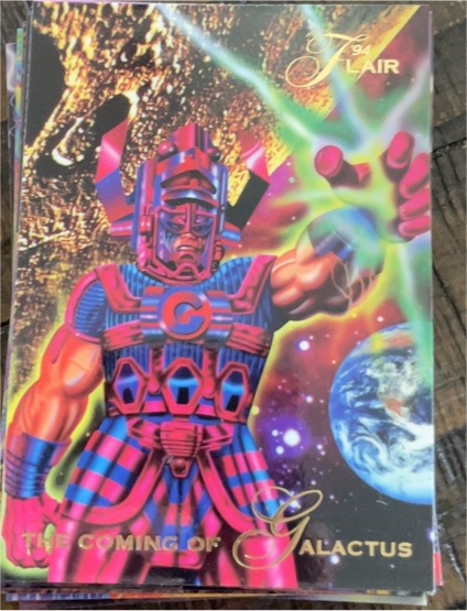 1994 Fleer Flair Marvel Annual #20 The Coming of Galactus — front