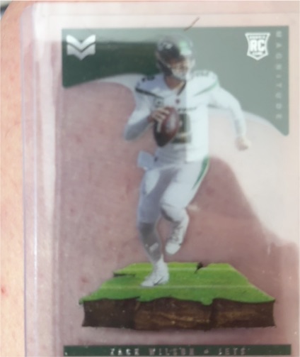 2021 Panini Chronicles Magnitude #MAG-2 Zach Wilson Rookie Card — front