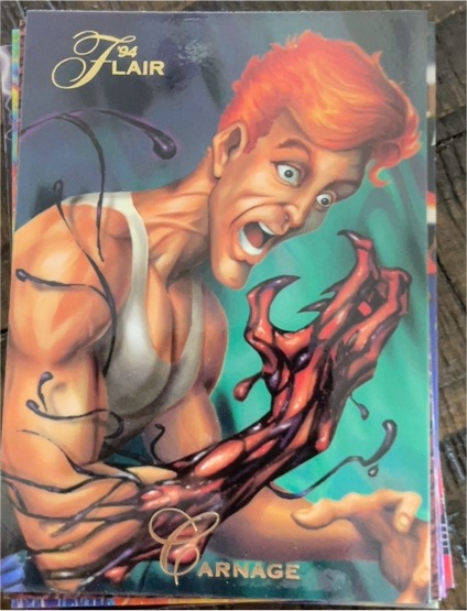 1994 Flair Marvel Annual #88 Carnage — front
