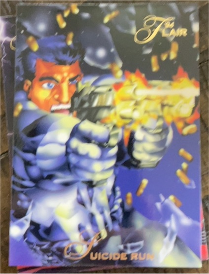 1994 Flair Marvel Annual #132 Suicide Run The Punisher — front