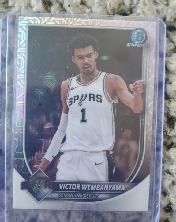 2025 Bowman Chrome #BCV-143 Victor Wembanyama — front