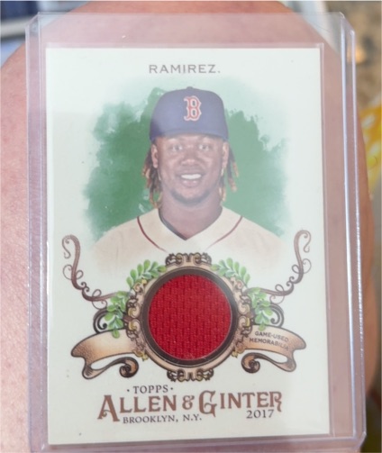 2017 Topps Allen & Ginter #FSRB-HR Hanley Ramirez — front