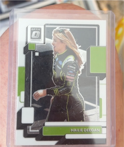 2023 Donruss Optic #30 Hailie Deegan — front