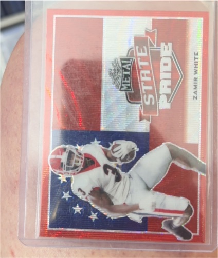2022 Leaf Metal Draft State Pride #SP-ZW1 Zamir White — front