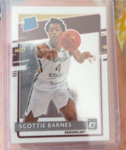 2021-22 Panini Chronicles Draft Picks Optic #207 Scottie Barnes — front