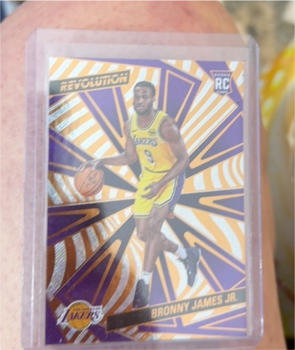2024-25 Panini Revolution #118 Bronny James Jr. — front