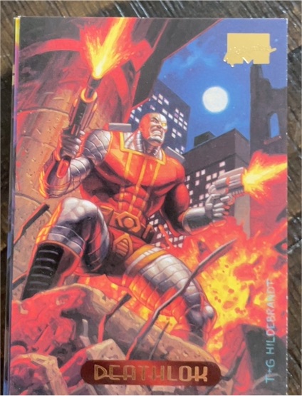 1994 Fleer Marvel Masterpieces #29 Deathlok — front