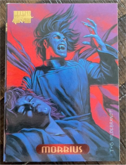 1994 Fleer Marvel Masterpieces #79 Morbius — front