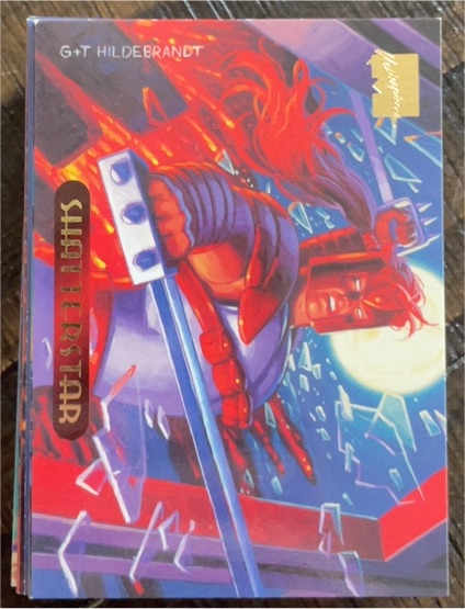 1994 Fleer Marvel Masterpieces #107 Shatterstar — front