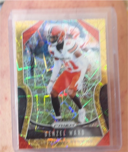 2019 Panini Prizm Lazer #63 Denzel Ward — front