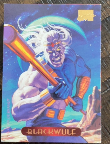 1994 Fleer Marvel Masterpieces #11 Blackwulf — front