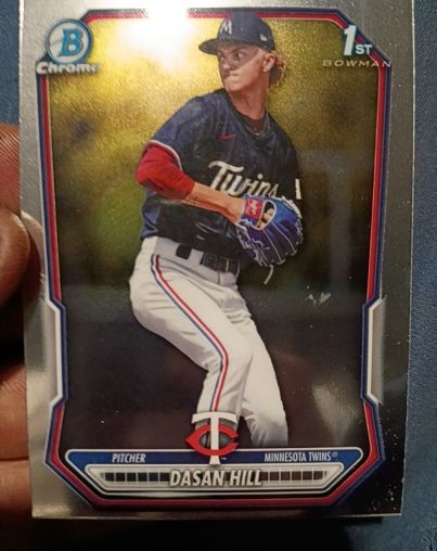 2026 Bowman Chrome #BCP-88 Dasan Hill — front