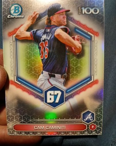 2026 Bowman Chrome #BTP-67 Cam Caminiti — front