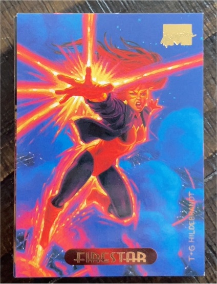 1994 Upper Deck Marvel Masterpieces #38 Firestar — front