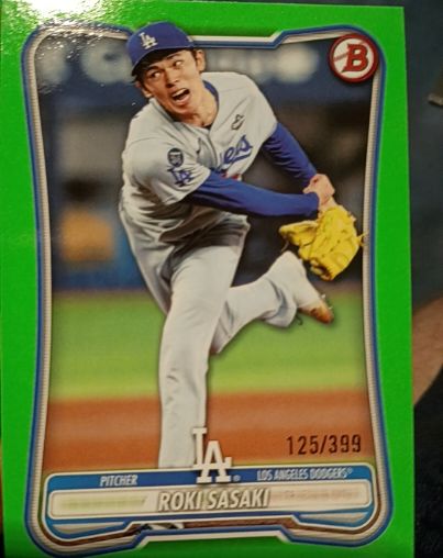 2026 Bowman #63 Roki Sasaki — front
