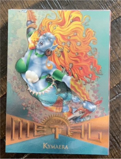 1995 Fleer Marvel Metal #65 Kymaera — front