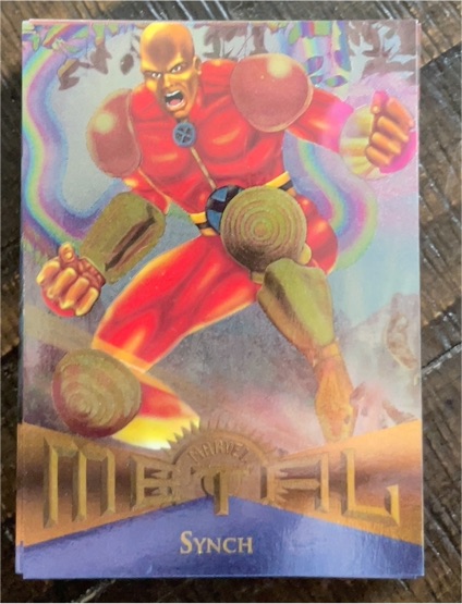 1995 Fleer Marvel Metal #122 Synch — front