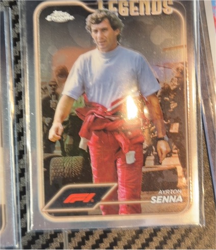 2024 Topps Chrome Formula 1 #198 Ayrton Senna — front