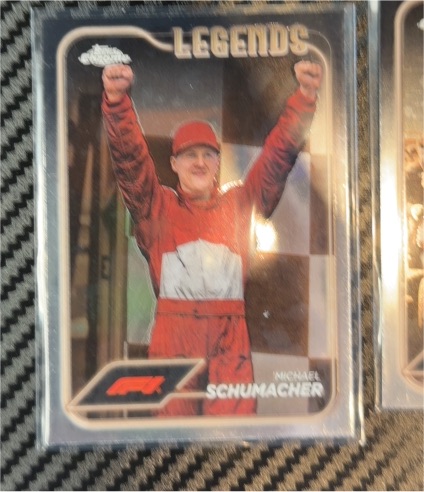 2024 Topps Chrome Formula 1 #192 Michael Schumacher Legends — front
