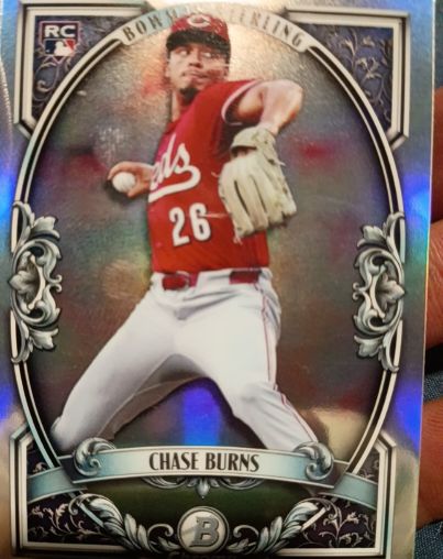 2026 Bowman Chrome #BST-10 Chase Burns — front