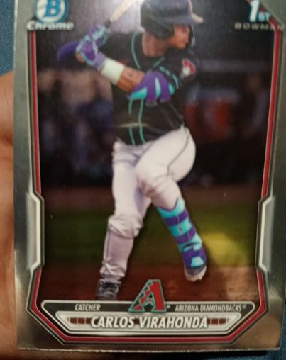 2026 Bowman Chrome #BCP-28 Carlos Virahonda — front