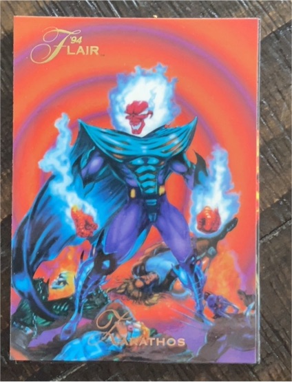1994 Flair Marvel Annual #125 Zarathos — front