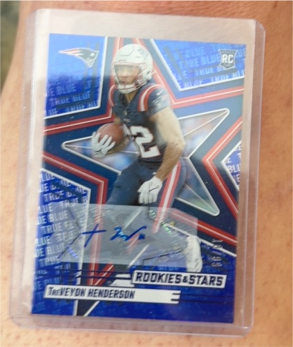 2025 Panini Rookies & Stars #188 TreVeyon Henderson — front