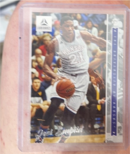 2022-23 Panini Chronicles Draft Picks - Luminance #50 Joel Embiid — front