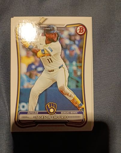 2026 Bowman #4 Jackson Chourio — front
