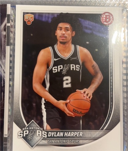 2025-26 Bowman #2 Dylan Harper — front
