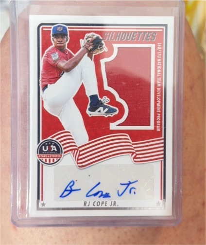 2025 Panini Stars & Stripes #NTS-RCJ RJ Cope Jr. — front